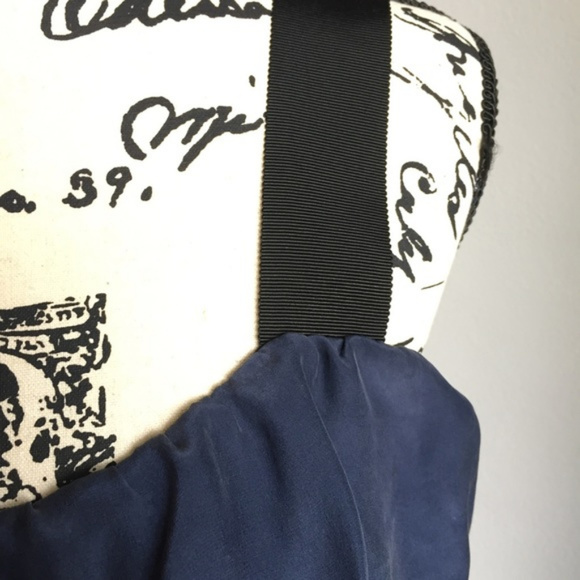 Anthropologie | Bordeaux Ruffle Tank Silk Feel Blouse with Bow at Waist - Picture 5 of 5